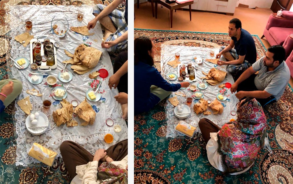 couchsurfing en iran