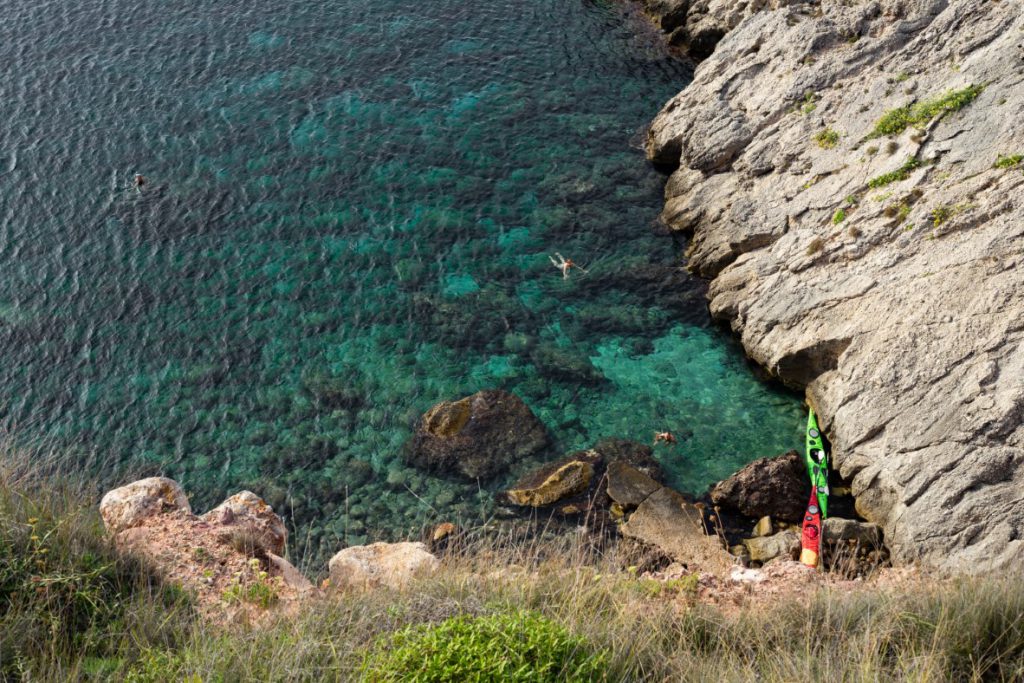Menorca en kayak