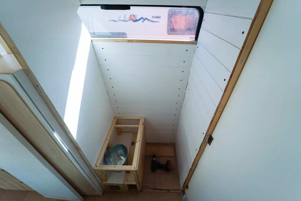 Baño furgo