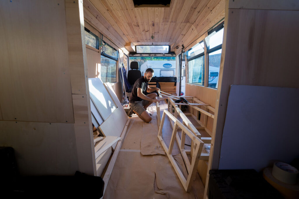 sofa cama camper