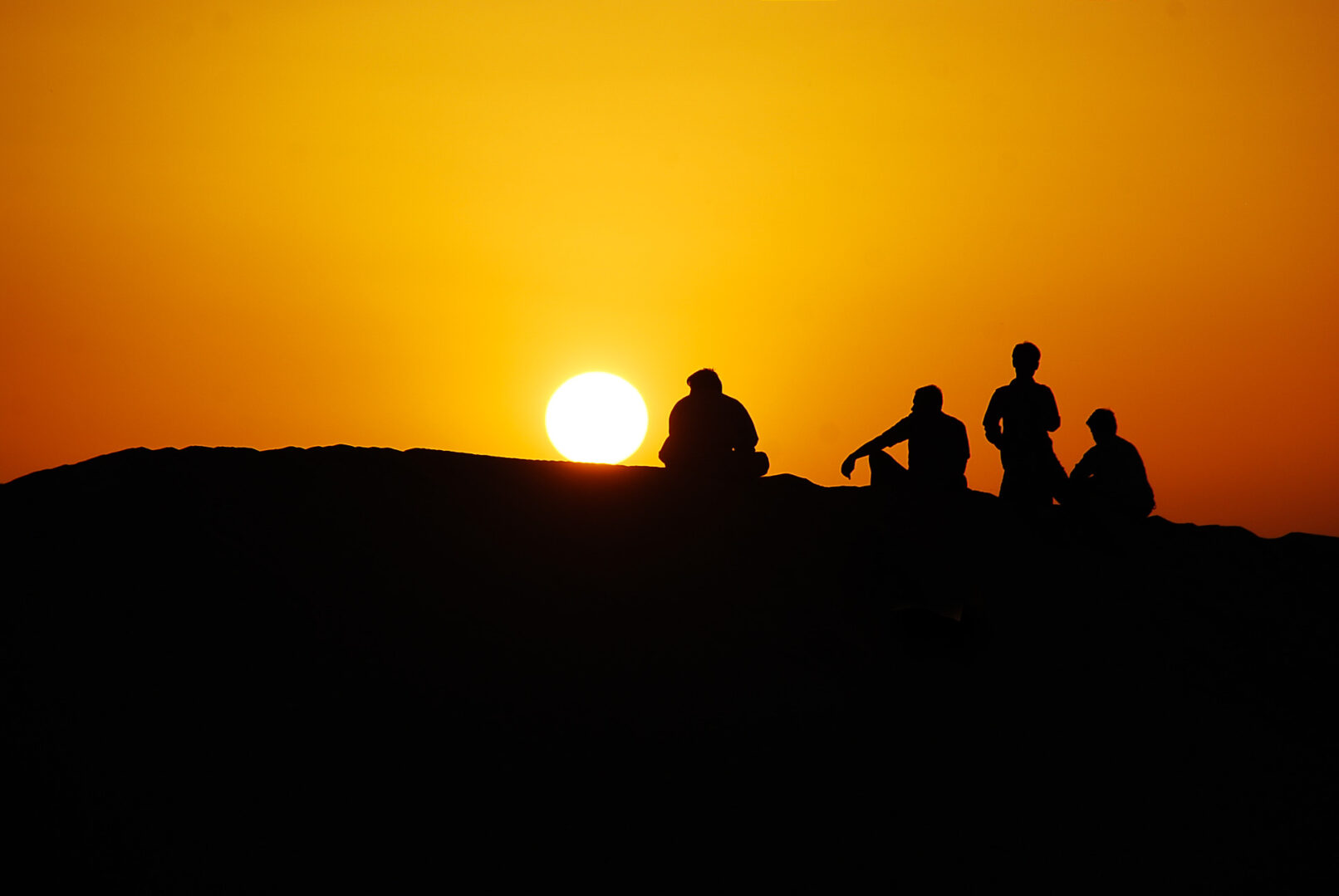 Atardecer en Jaisalmer, India
