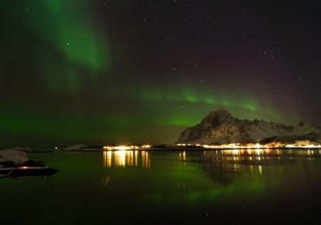 Vågakallen northern light